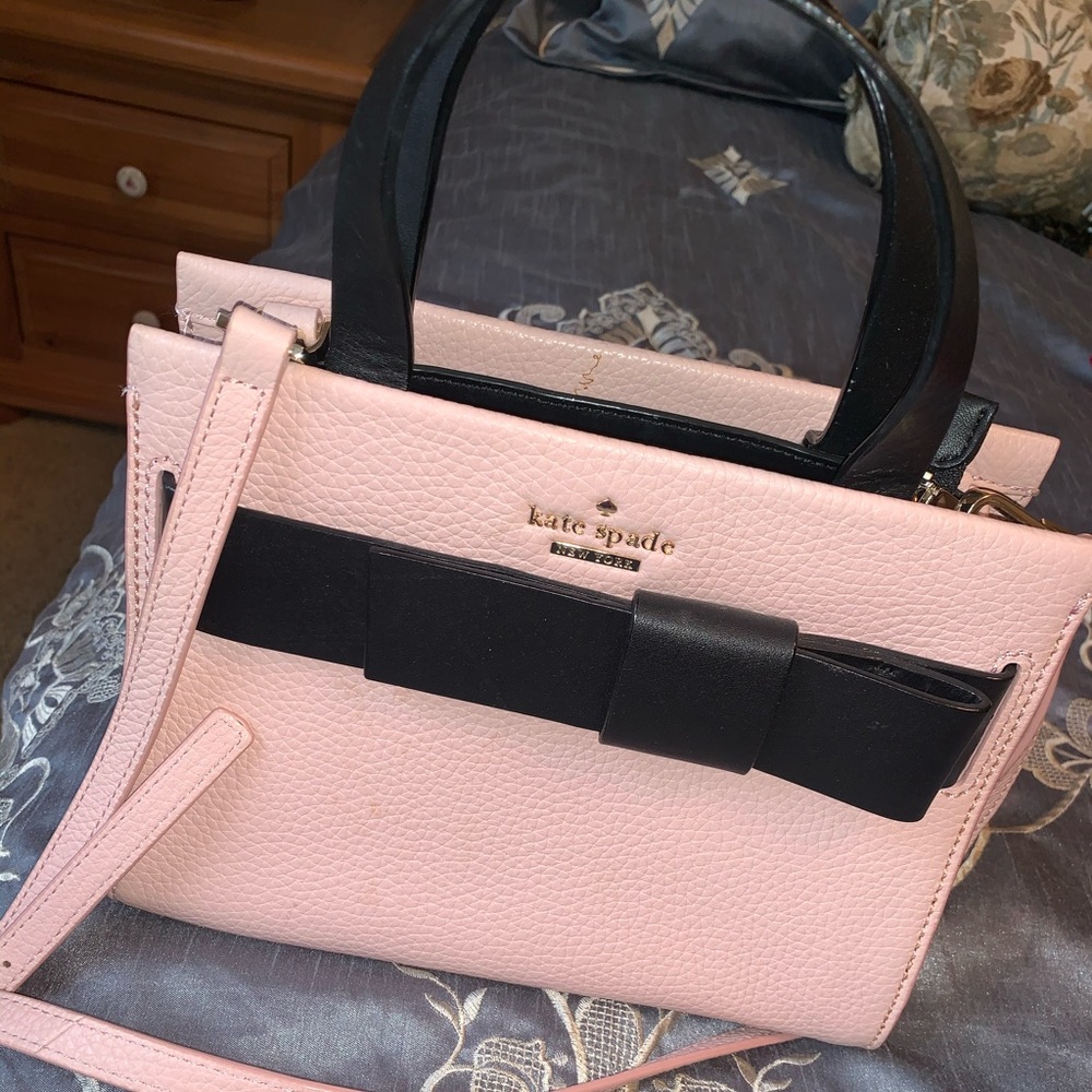 Kate spare baby pink bow purse